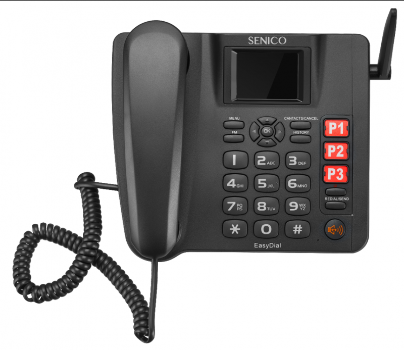 Fixed Wireless 4G Desk Phone Big Button 4G Senior Phone